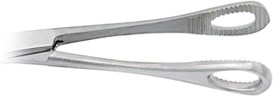 Pinzas quirúrgicas rectas para apósitos y esponjas, instrumento quirúrgico reutilizable de acero inoxidable, proveedor de aplicaciones - Product Image 5