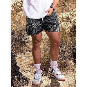 Pantalones Cortos Deportivos para Hombre, con Estampado de Serpiente, Malla Transpirable, Ligeros, para Correr, Gimnasio, Uso Casual - Product Image 5