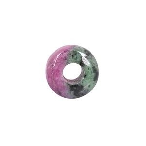 Perles de zoïsite rubis 14x8x5mm, pierres précieuses naturelles de forme ronde, 15,50 carats, multicolores pour la fabrication de bijoux - Product Image 4