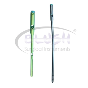 2 Pcs Supply Titanium Manual Orthopedic Implant Posterior Orthopedic PFNAF emoral Intramedullary Nail By <b>Blush</b> Surgical - Product Image 2