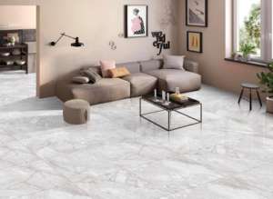 กระเบื้องพอร์ซเลนเงาหรูหรา ขนาด 800x1600 1200x1800 750x1500 มม. กระเบื้องพรีเมียมสำหรับห้องนั่งเล่น ห้องน้ำ ห้องครัว สำนักงาน - Product Image 6