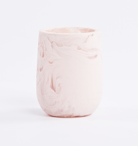 Gobelet réutilisable moderne en résine rose avec logo, sans pied, pour la maison, le bar, le bureau et l'hôtel - Product Image 5