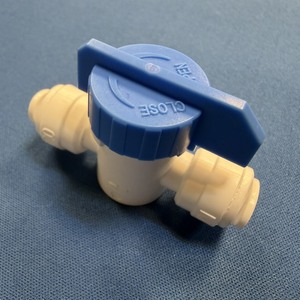 PVC Ball Valve 1 In OD Water Filter Fittings High Flow Household Use - Product Image 2