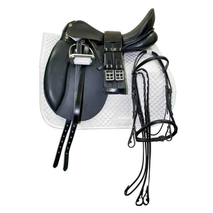 Selles d'équitation en cuir de style anglais de haute qualité pour adultes, fabriquées à la main, pour les sports de plein air - Product Image 2