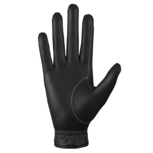 Guantes de equitación transpirables antideslizantes, guantes ecuestres de cuero sintético OEM para hombre y mujer, tallas XS, S, M, L, XL, logotipo personalizado - Product Image 2