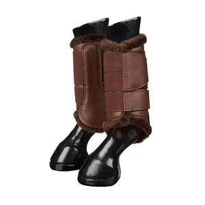 Men's Handmade Goatskin Leather Horse Riding Boots Tall Leather Equestrian Riding Shoes With Leather <b>Sole</b> - Product Image 3