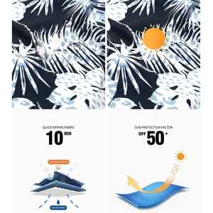 ผ้ากันแดด UV พิมพ์ลายดิจิทัล ระบายอากาศได้ดี กางเกงขาสั้นชายหาดสำหรับผู้หญิง ปรับเชือกผูกได้ สกรีนโลโก้ตามสั่ง - Product Image 5