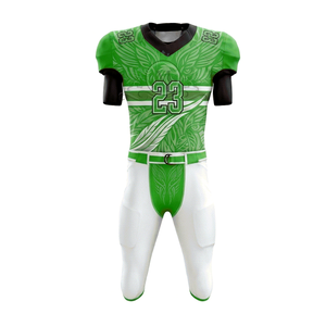 Nueva Llegada: Conjuntos de Uniformes de Fútbol Americano para Hombre, Personalizados al por Mayor, Manga Corta, Transpirables, Tallas Grandes para Equipos, Pedido Mínimo de 10 Conjuntos - Product Image 2