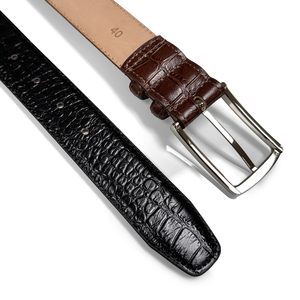 Cinturón de Cuero para Hombre de Marca de Lujo de Estilo Clásico, Cinturón de Cuero Genuino Duradero a Precio Económico, Cinturón de Cuero Genuino para Hombre - Product Image 2
