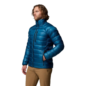 Veste matelassée légère pour homme, 275 GSM, nylon isolé, manteau d'hiver imperméable, chaud, pour les voyages en plein air, streetwear, personnalisable - Product Image 4