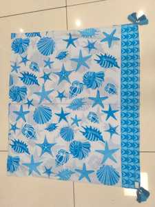 Écharpe carrée de luxe à pois floraux Pop-Art maximaliste, effet soie, motif botanique, 90 cm x 90 cm, couleurs Magenta, Mandarine, Émeraude, Cobalt - Product Image 5