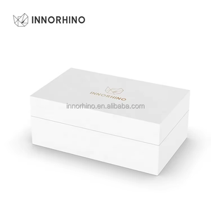 Boîte cadeau rigide de luxe personnalisée avec insert, emballage minimaliste haut de gamme pour les marques de bijoux et de cosmétiques - Product Image 1