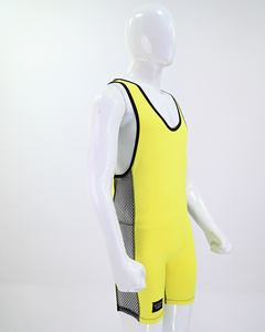 Combinaison de lutte personnalisée pour hommes, imprimée par sublimation, combinaison de compression, uniforme d'équipe, marque privée, fabricant OEM - Product Image 2