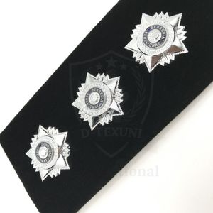 Custom High Quality Eco-Friendly Embroidered Sew-On Pilot Uniform Epaulettes for Aircraft Engineers Shoulder Rank Identification - Product Image 5