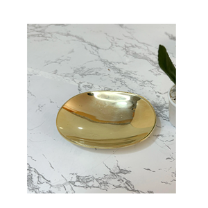 Support de Savon de Comptoir en Laiton Massif Premium, Finition Dorée, Plateau à Savon pour Salle de Bain, Accessoire pour Maison, Hôtel, Salle de Bain, Cuisine - Product Image 4