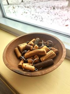 Handmade Wooden <b>Branch</b> Off-Cut Keychain - Product Image 3