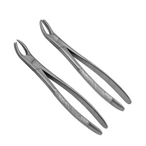 Pinces d'extraction dentaire droites 89 et gauches 90, instrument chirurgical en acier inoxydable, outil professionnel - Product Image 4