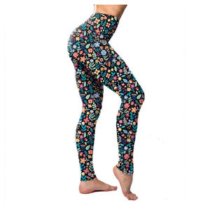 Leggings de yoga gris chiné pour femme, taille haute, effet ventre plat, extensibles, respirants, sans coutures, finition mate - Product Image 2