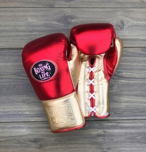 Gants de boxe MMA Sanda en cuir de vachette de qualité supérieure, sans couture, pour l'entraînement aux arts martiaux, personnalisables, à lacets extensibles, vente en gros - Product Image 4