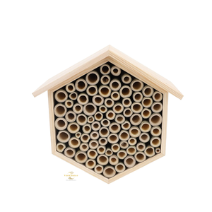 Habitat de Madera Natural Premium para Abejas Polinizadoras, para Uso en Jardines y Compradores Mayoristas Globales - Product Image 1