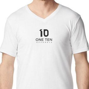 Camiseta de Cuello en V para Hombre, Blanca, Ligera, Suave, Transpirable, de Manga Corta, Informal, Básica, de Mezcla de Algodón, para Uso Diario y Fitness - Product Image 6