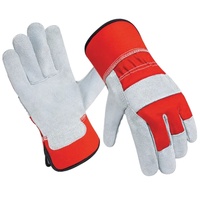 Guantes de Soldadura de Cuero Vacuno de Alto Rendimiento, Guantes de Seguridad para Trabajo Industrial Pesado, Conducción, Deportes al Aire Libre, Cuatro Estaciones, Pakistán