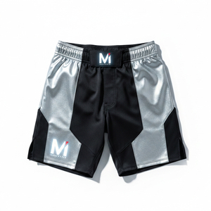 Personalized MMA Shorts Custom Logo Sublimated Fight Shorts High Performance BJJ Trunks for Martial Arts Academy Wholesale - Product Image 1