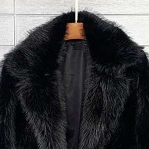 Nouveau manteau long d'hiver en toile et fausse fourrure, décontracté, respirant, de haute qualité, couleur personnalisée, léger, écologique - Product Image 5