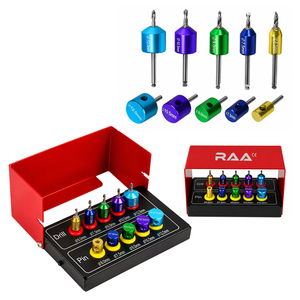 Dental Implant <b>Drill</b> <b>Guide</b> & Positioning Kit Bur With Surgery Pins Expander Implant Surgery Kit Made of Stainless Steel - Product Image 1