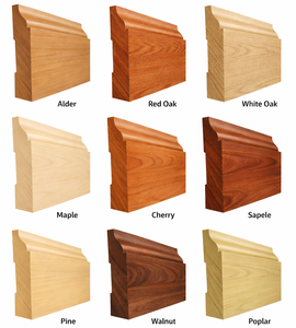 Eco-Friendly Solid Poplar Wood Moulding Decorative <b>Trim</b> Custom Length Moisture-Resistant Interior Wall Decoration <b>Door</b> Casing Wi - Product Image 3