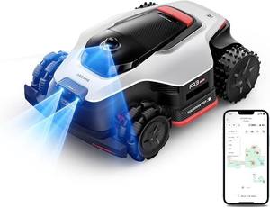 Tondeuse robot DREAME A3 AWD 1000 avec garage, LiDAR 3D 360° et vision double IA, tondeuse robot intelligente pour 0,25 acre, pentes jusqu'à 80% - Product Image 1