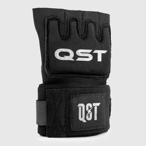Gants de boxe personnalisables avec logo, mitaines intérieures en gel, protection des mains pour l'entraînement MMA, matériau en nylon, support de poignet, poignées - Product Image 6