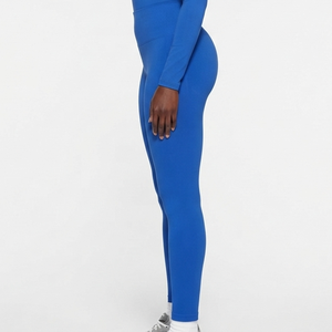 Leggings de sport OEM pour femme, taille basse, extensibles, sans couture, pour yoga, entraînement, gym, musculation, jogging, fitness, colorés - Product Image 5