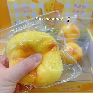 Slow-<b>Rebound</b> Fluid Kneading Toy Plastic Music Simulating Potato Play Decompression and Relaxation Squeeze Toy - Product Image 6