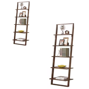 Modern Design <b>Solid</b> <b>Wooden</b> <b>Bookcases</b> for Home & Hotel High Quality Export Central Java Direct Factory for Living Room Bedroom - Product Image 2