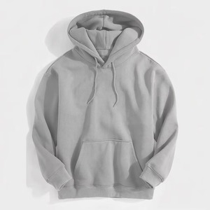 450 GSM Heavyweight 100% Cotton Fleece Regular Fit Lined Breathable Quick Dry Custom Logo Front Pullover <b>Trendy</b> Men <b>Hoodie</b> - Product Image 4