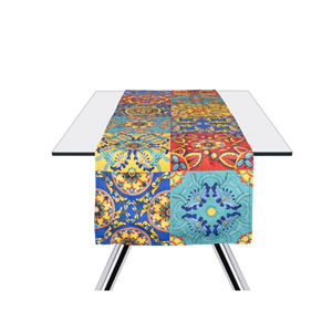 Chemin de table Excelsa Trinacria en coton 45x140 cm multicolore - Product Image 2