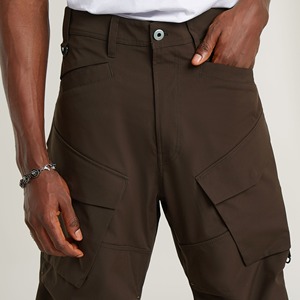 <b>Men's</b> Casual Cargo Pants Workout Joggers <b>Stretch</b> Sweatpants Hiking Pants Belted Waist Straight Fit Multi Pocket Jogger Pants - Product Image 3