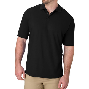 Camisas Polo Personalizadas al por Mayor para Hombre, Tela de Algodón, Manga Corta, Cómodas, Informales, Uniformes, Proveedor de Polo para el Mercado Estadounidense - Product Image 1