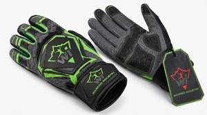 Flexible <b>baseball</b> batting <b>gloves</b> with secure closure anti slip grip breathable back and durable palm for daily practice - Product Image 6