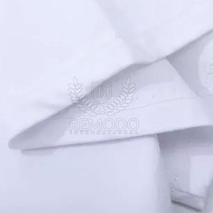 Service OEM, t-shirt personnalisé avec logo et texte, impression en relief pour hommes, col rond, coton respirant, vêtements de rue, t-shirts courts d'été - Product Image 4