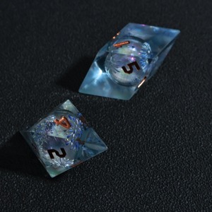 Juego de Dados de Resina Fair Play, Dados Poliédricos de Resina de Alta Precisión para Juegos de Mesa DND Profesionales, Suministro de Equipo de Juego al por Mayor - Product Image 5