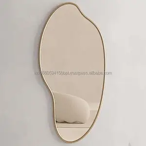 Advantageous Design Customized Shape Large Size Hanging Iron Wall Mirror Frame At Best Price In India