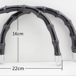 Poignées en résine émaillée pour sacs, imperméables, design princesse, luxe, ange et amour, accessoires de sac à main DIY, fournitures pour la fabrication de sacs - Product Image 1