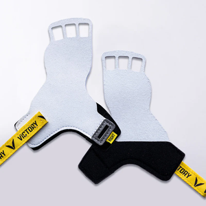 Agarraderas de Cuero Unisex para Levantamiento de Pesas, Agarraderas Acolchadas para Gimnasio, para Dominadas, Remadas, Entrenamiento Físico, Proveedor de Equipo - Product Image 3