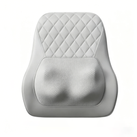 Massagekissen für den oberen Nacken und die Taille mit Wärmefunktion, Shiatsu und Musikfunktion zur Rückenentlastung