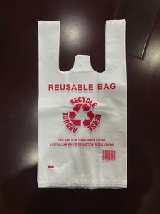 Bolsas de PP No Tejidas Reciclables, Reutilizables y Reductoras de Desperdicio, Impresas con Serigrafía, Termoselladas, para Compras, Ecológicas, Blancas, Rojas, Azules y Verdes - Product Image 6