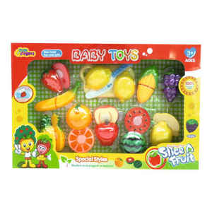 Jouet de découpe de fruits en plastique LFT 1203 Play Food - Product Image 1