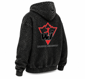 Sudadera con Capucha para Hombre, Estilo Urbano, Diseño Desgastado, Algodón, Corte Holgado, Premium, Informal, Conjunto de Ropa de Invierno - Product Image 3