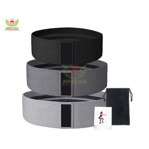 Set de Bandas de Resistencia para Entrenamiento de Cadera para Mujeres, Bandas Elásticas Anchas Antideslizantes para Ejercicios de Glúteos, de Poliéster Resistente - Product Image 6